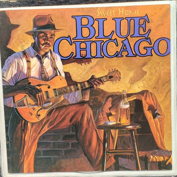 VINTAGE BLUE CHICAGO...THE CLARK STREET RAMBLERS...VARIOUS ARTISTS..1997 - Picture 1 of 2